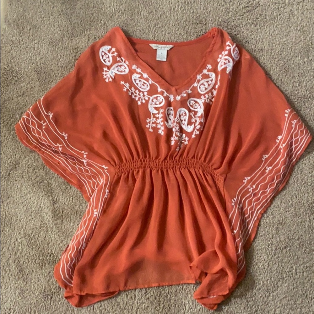 Embroidered blouse